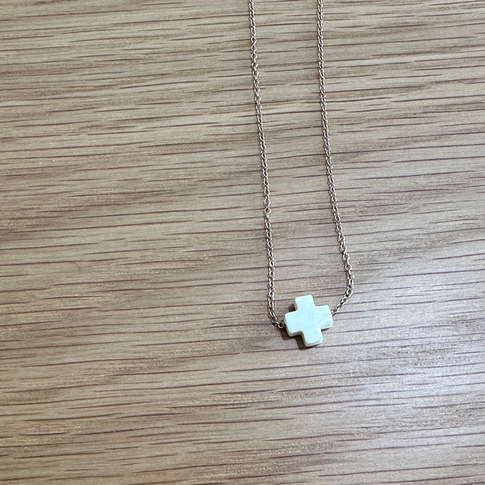 Enewton Signature Cross Necklace - Picture 2 of 4